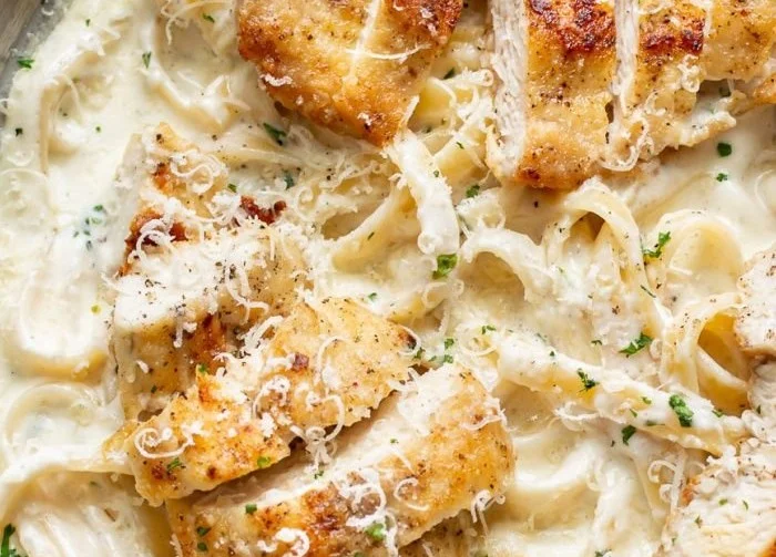 Creamy Chicken Fettuccine Alfredo 7 Creamy Chicken Fettuccine Alfredo