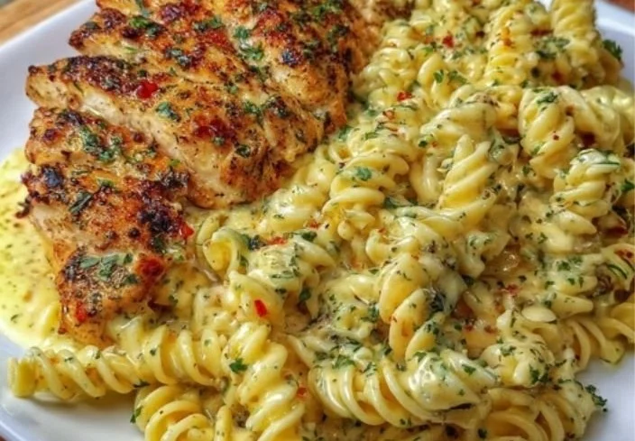 Creamy Garlic Parmesan Chicken Pasta 7 Creamy Garlic Parmesan Chicken Pasta
