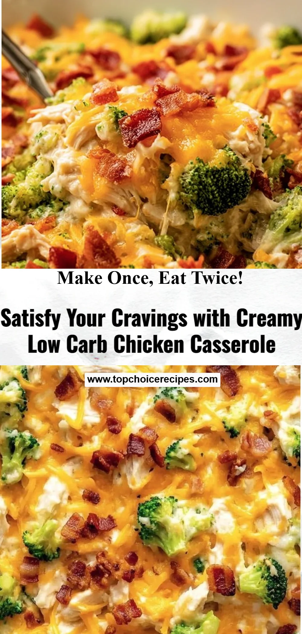 Creamy Low Carb Chicken Casserole 6 Creamy Low Carb Chicken Casserole
