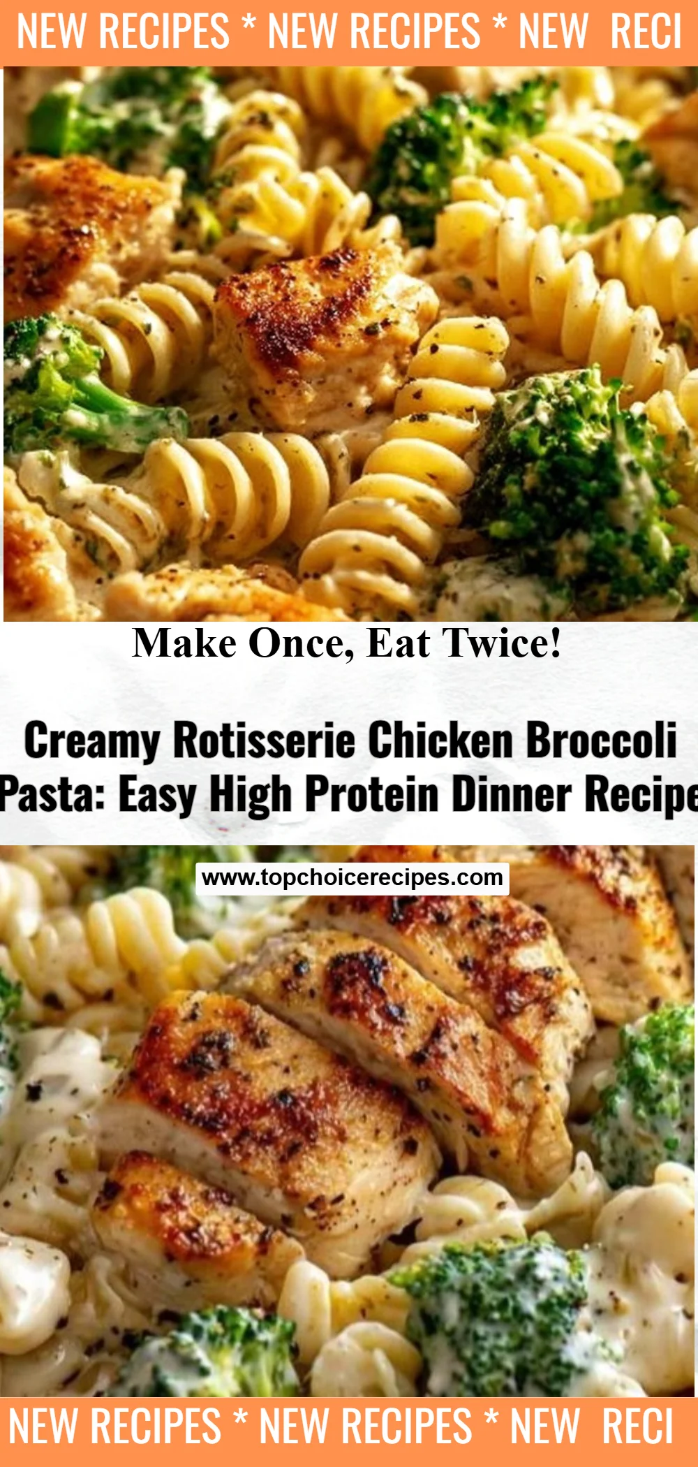 Creamy Rotisserie Chicken Broccoli Pasta 6 Creamy Rotisserie Chicken Broccoli Pasta