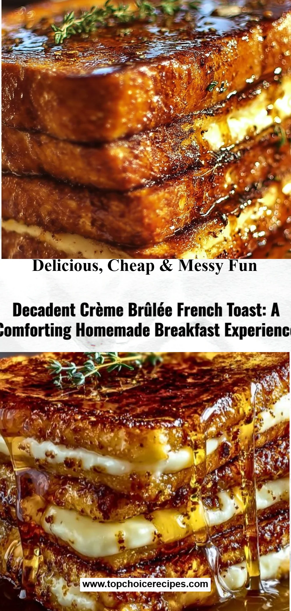 Crème Brûlée French Toast