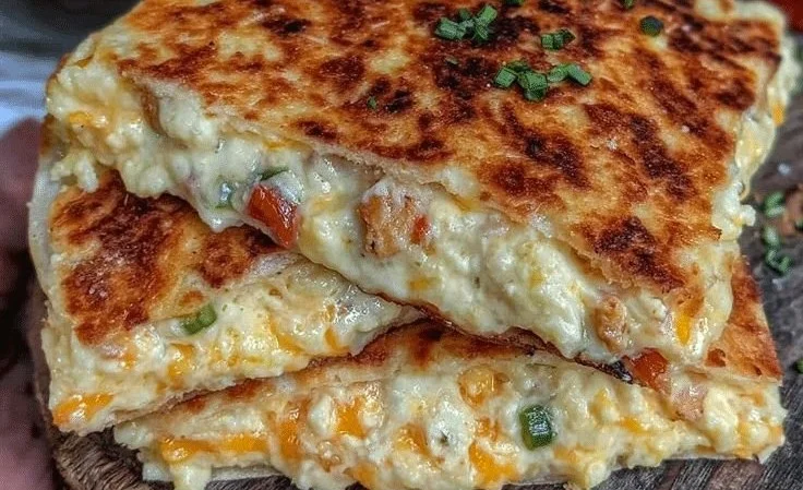 Crispy Breakfast Quesadillas
