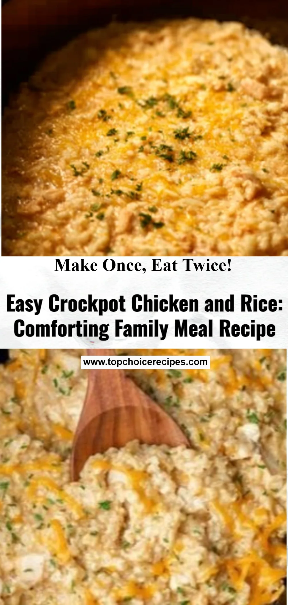 Crock Pot Chicken and Rice