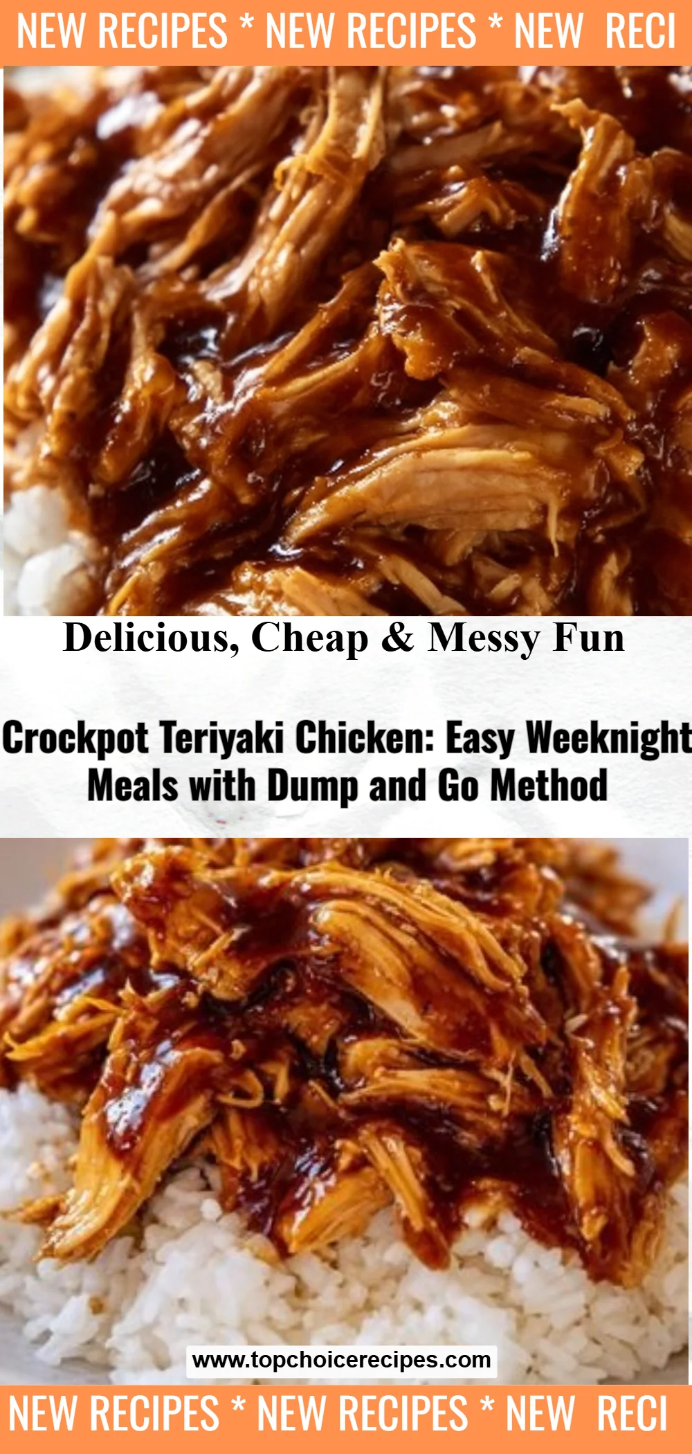Crockpot Teriyaki Chicken
