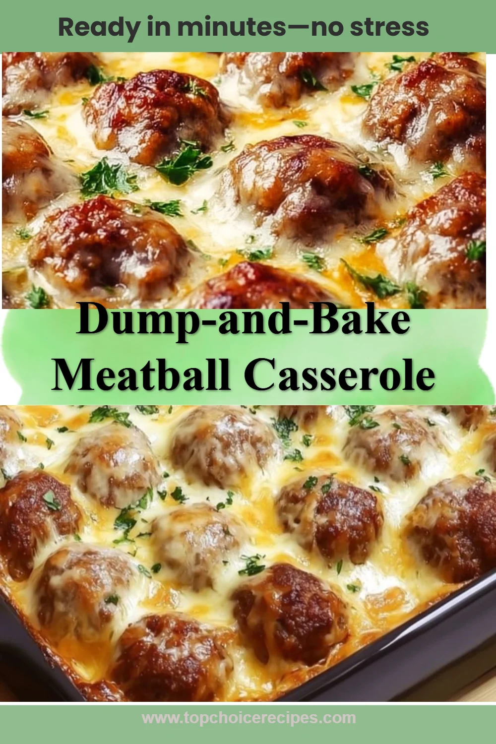 Dump-and-Bake Meatball Casserole 6 Dump-and-Bake Meatball Casserole