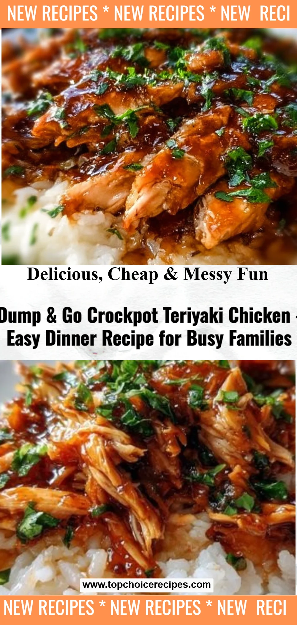 Dump & Go Crockpot Teriyaki Chicken