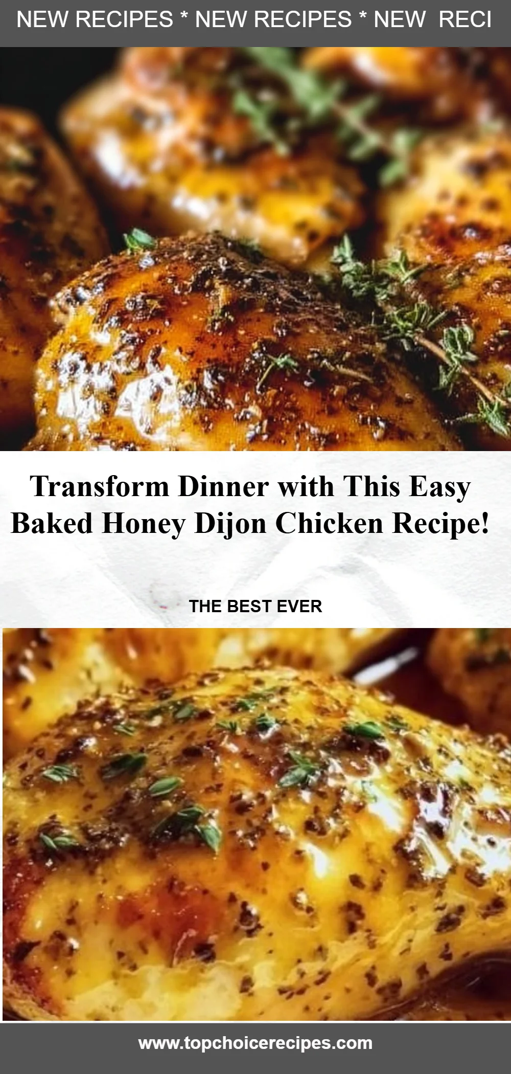 Easy Baked Honey Dijon Chicken 5 Easy Baked Honey Dijon Chicken