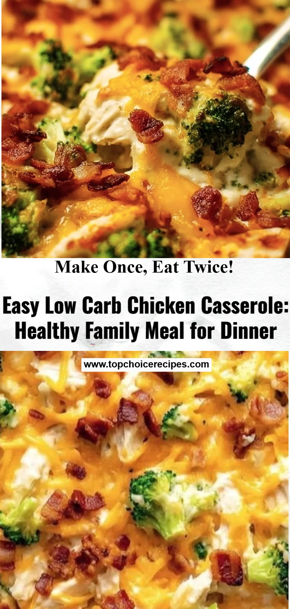 Easy Low Carb Chicken Casserole