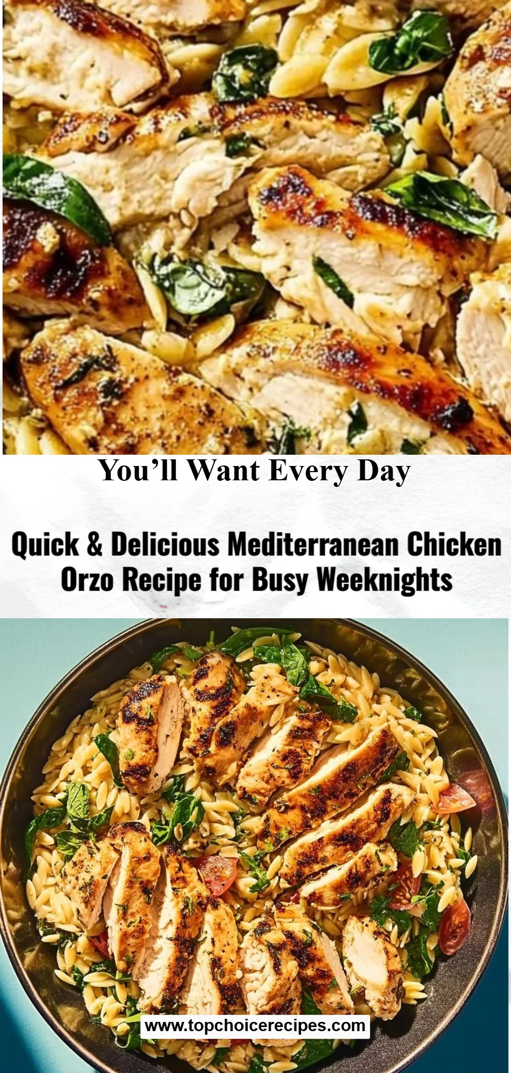 Flavorful Mediterranean Chicken Orzo Recipe 6 Flavorful Mediterranean Chicken Orzo Recipe