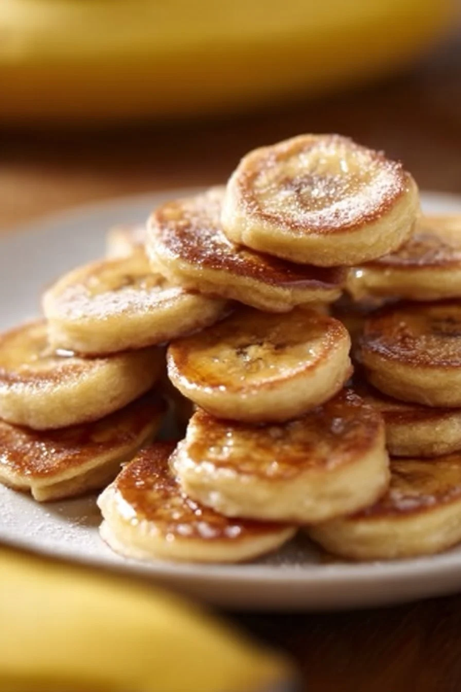 Fluffy Banana Pancake Bites 7 Fluffy Banana Pancake Bites