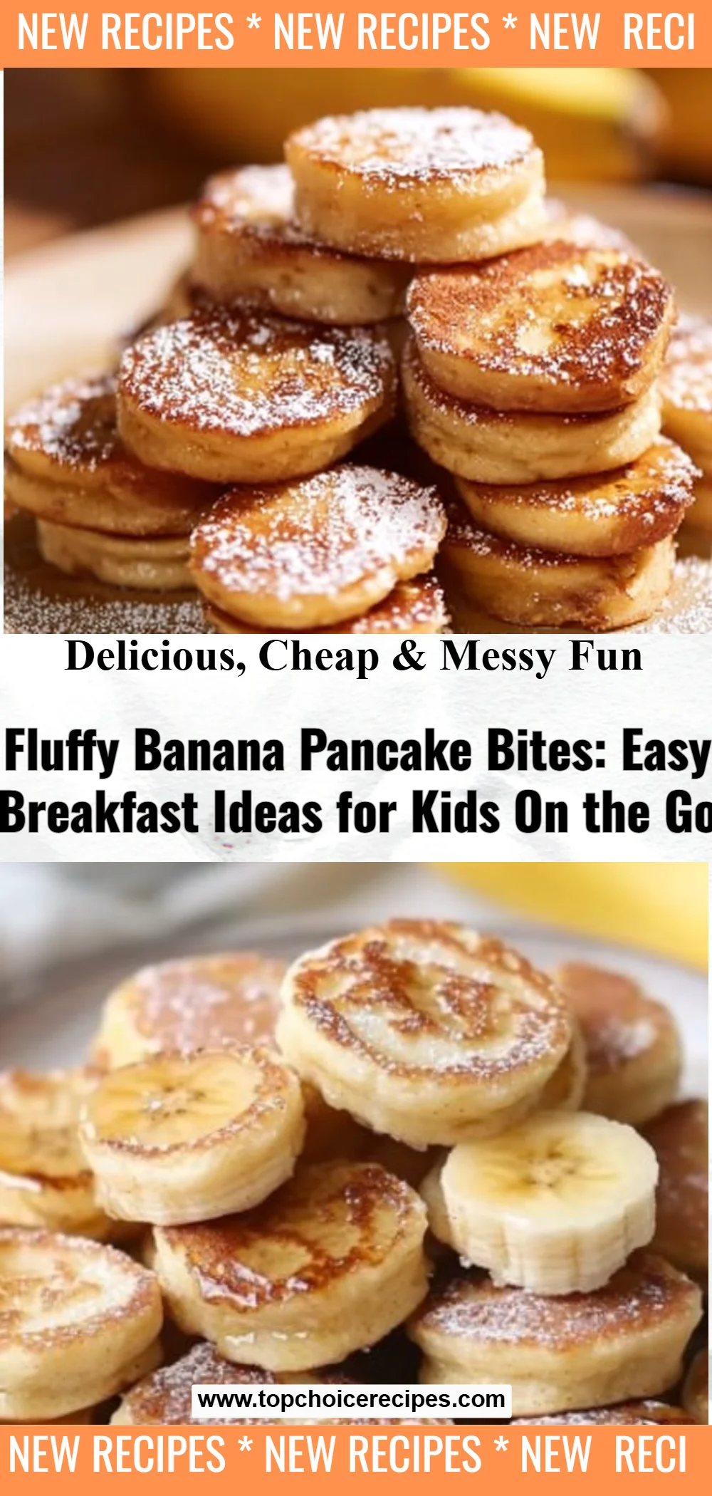 Fluffy Banana Pancake Bites 5 Fluffy Banana Pancake Bites
