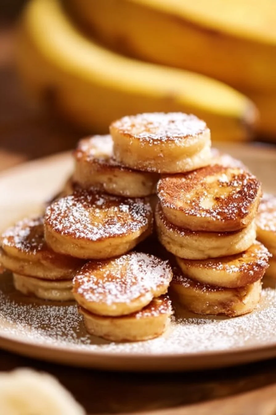 Fluffy Banana Pancake Bites 6 Fluffy Banana Pancake Bites