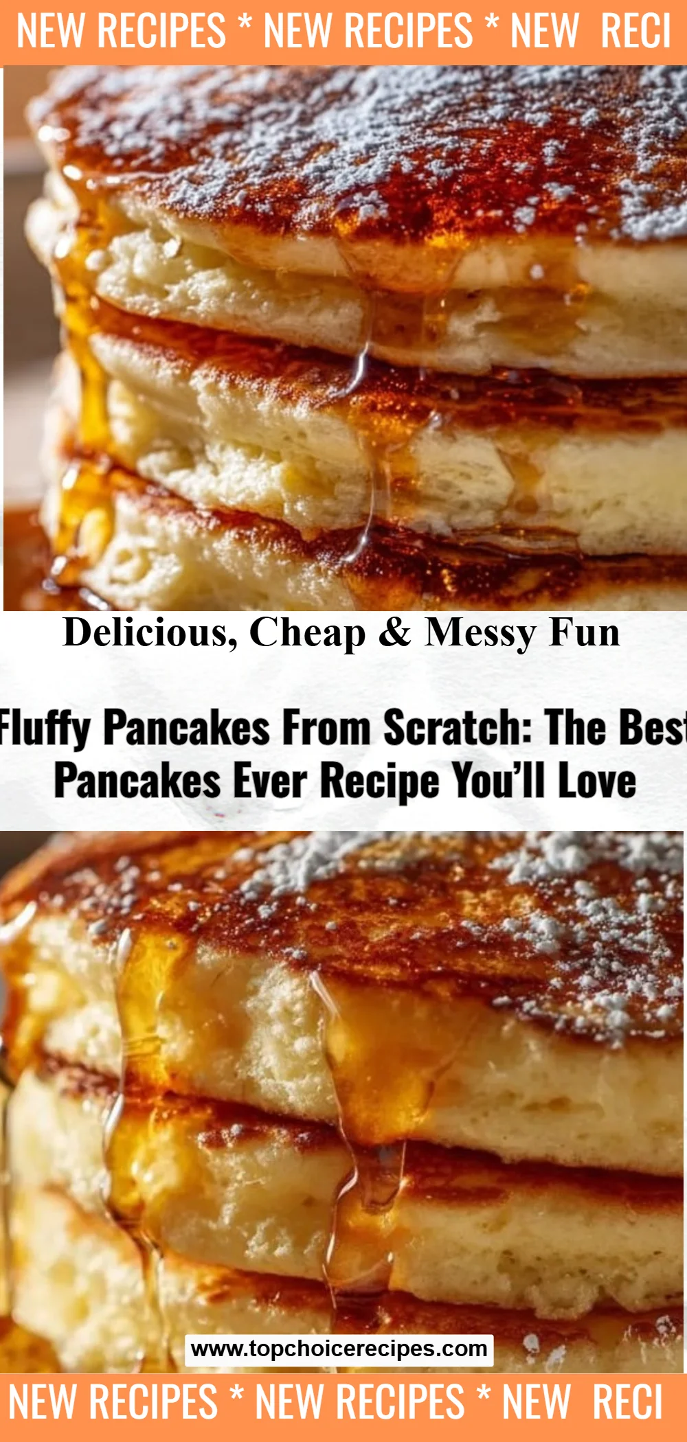 Fluffy Pancake Recipe