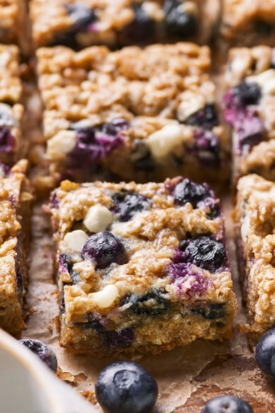 Healthy Blueberry Breakfast Baked Oatmeal