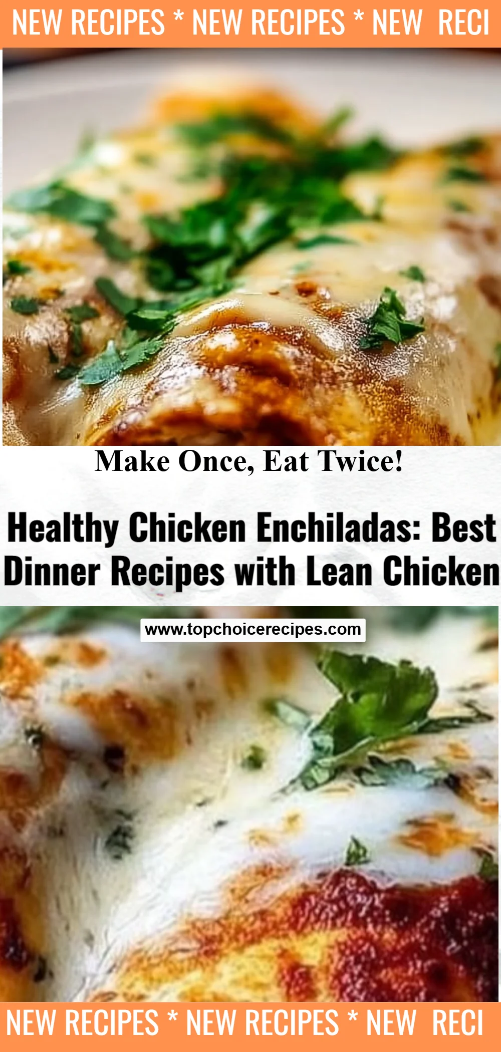 Healthy Chicken Enchiladas 6 Healthy Chicken Enchiladas