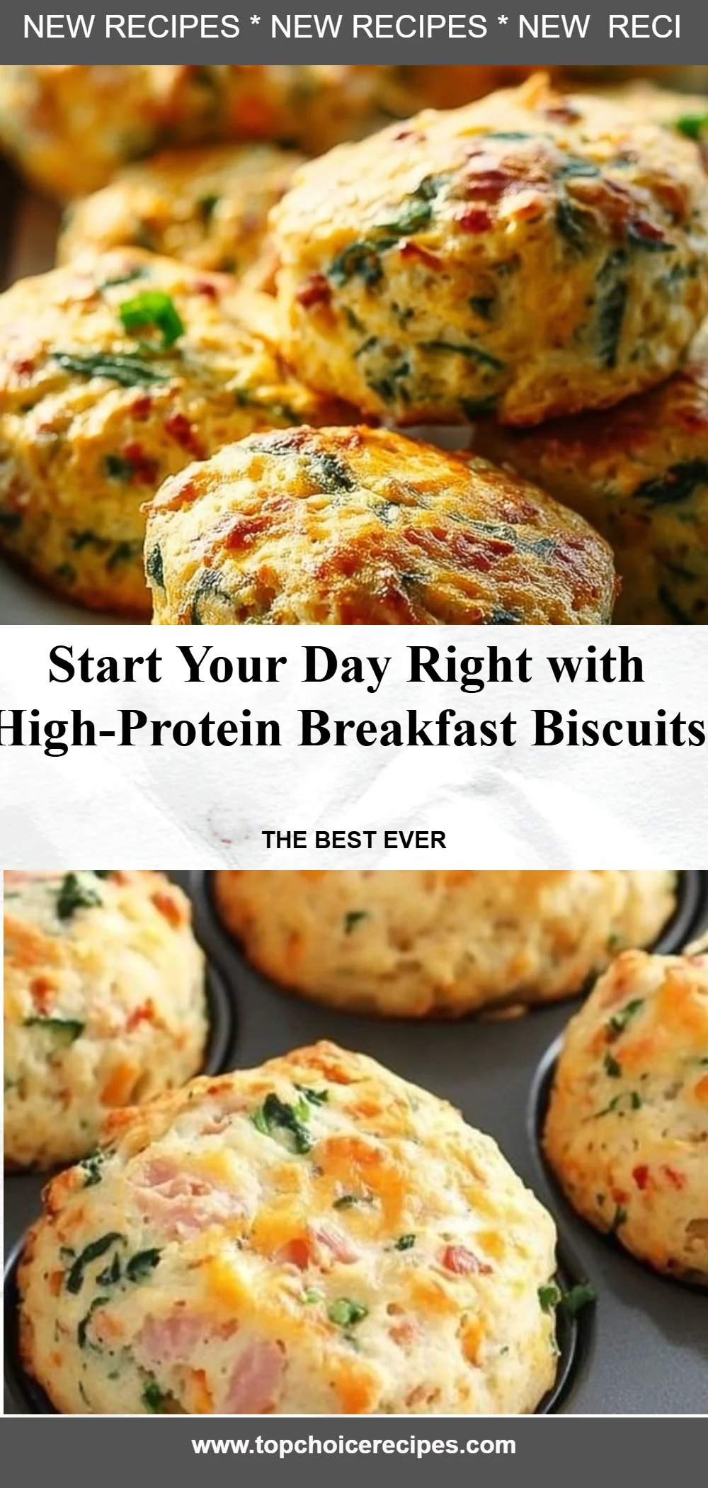 High-Protein Breakfast Biscuits