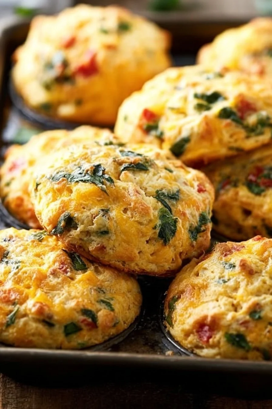 High-protein breakfast biscuits packed with nutrition and flavor.