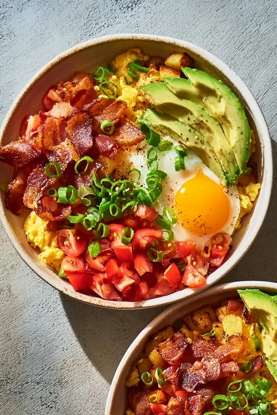High Protein Breakfast Bowls