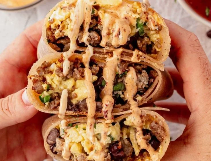 High-Protein Breakfast Burrito