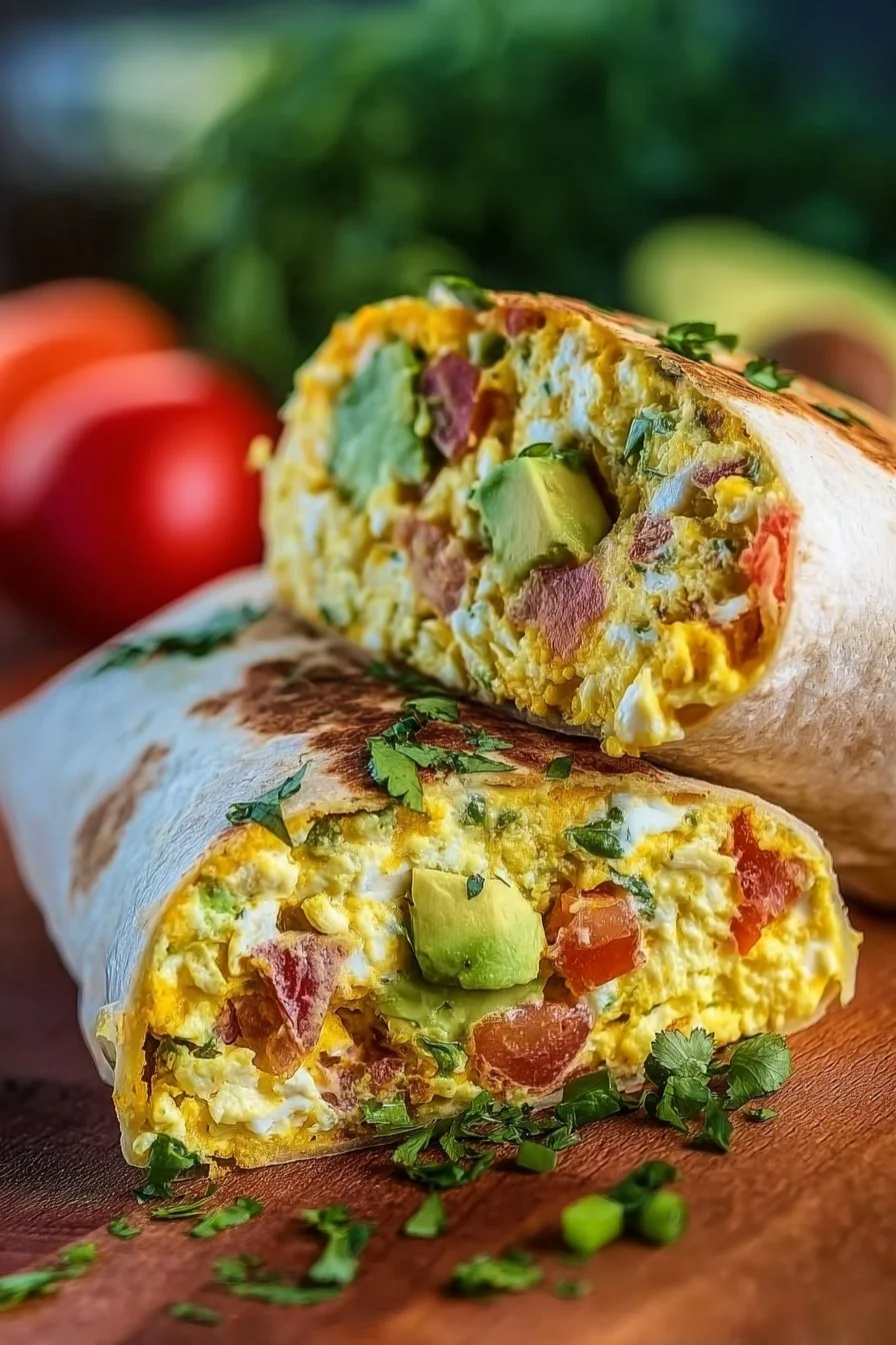 High-Protein Breakfast Wrap with Cottage Cheese and Avocado 7 High-Protein Breakfast Wrap with Cottage Cheese and Avocado