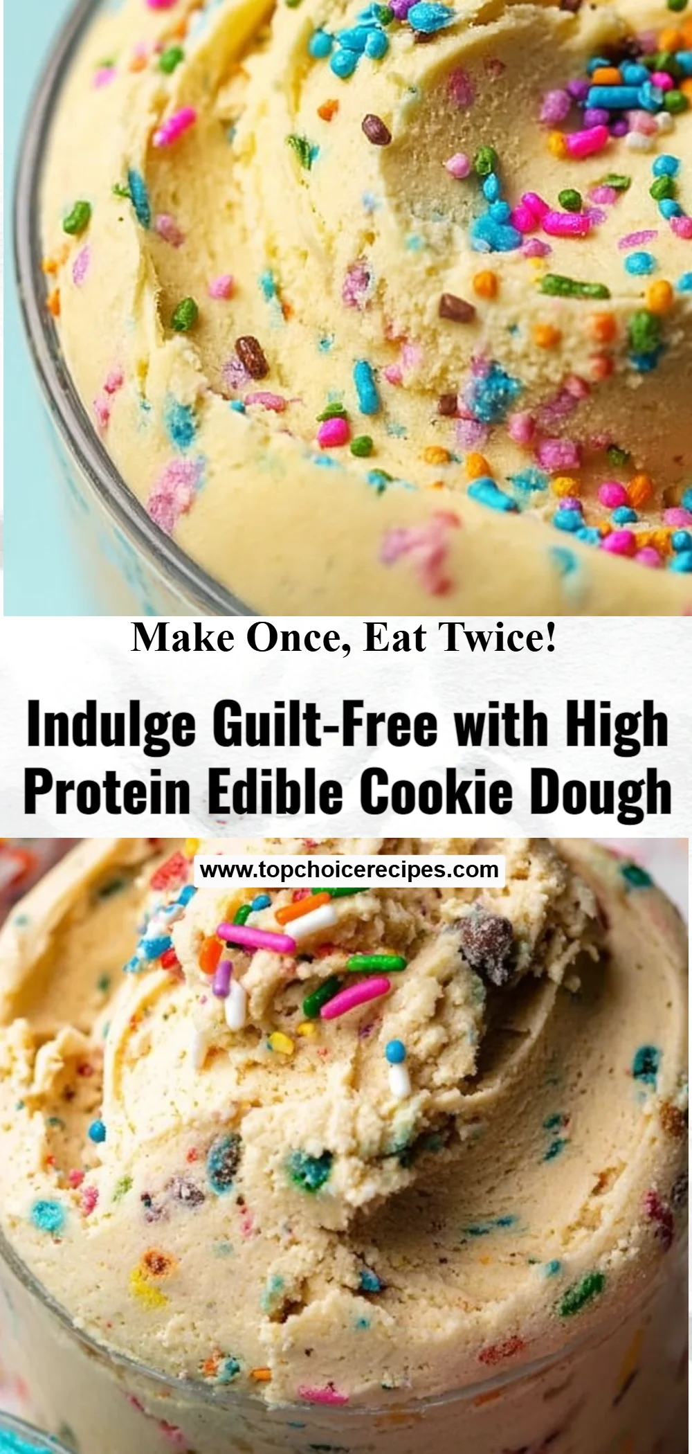 High Protein Edible Cookie Dough