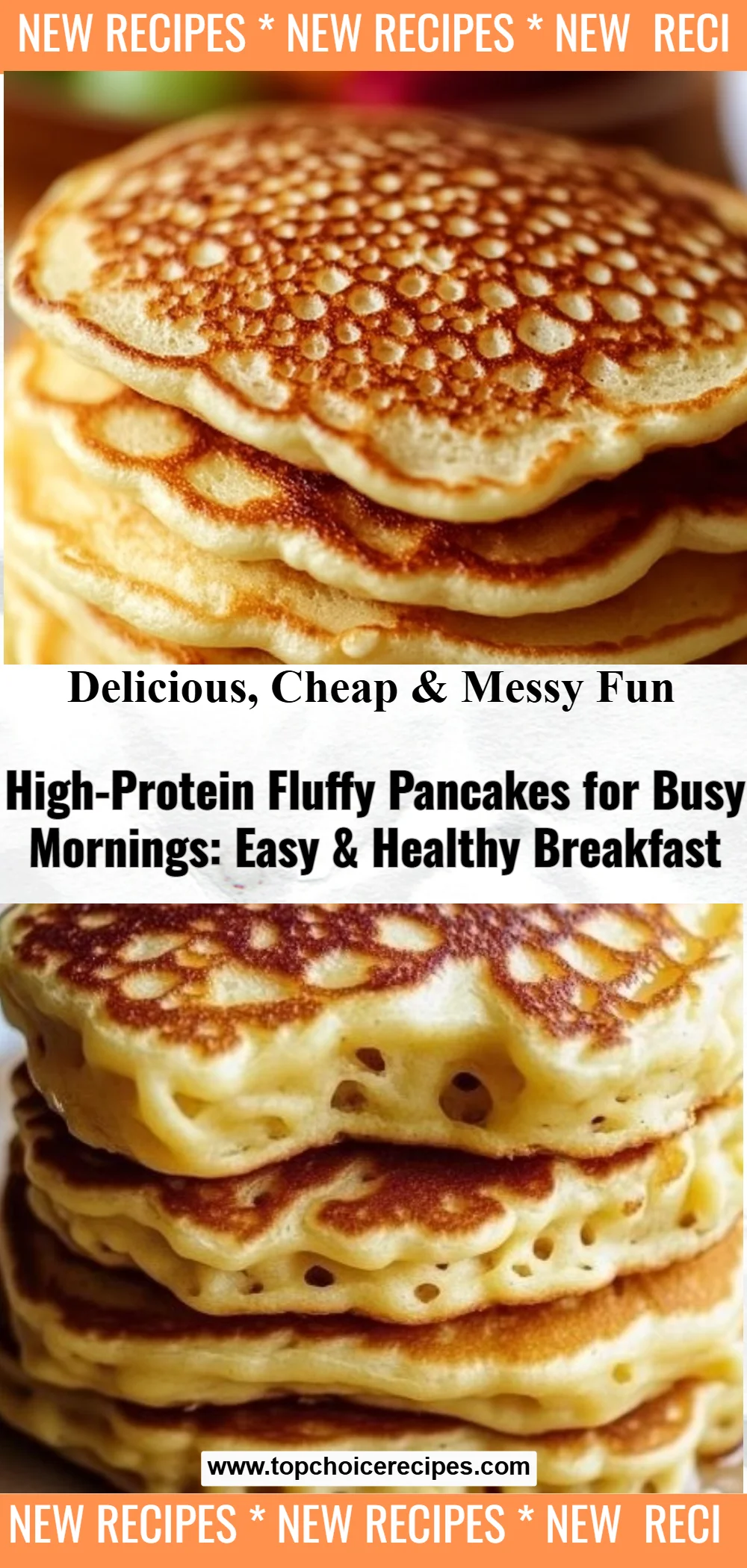 High-Protein Fluffy Pancakes 5 High-Protein Fluffy Pancakes