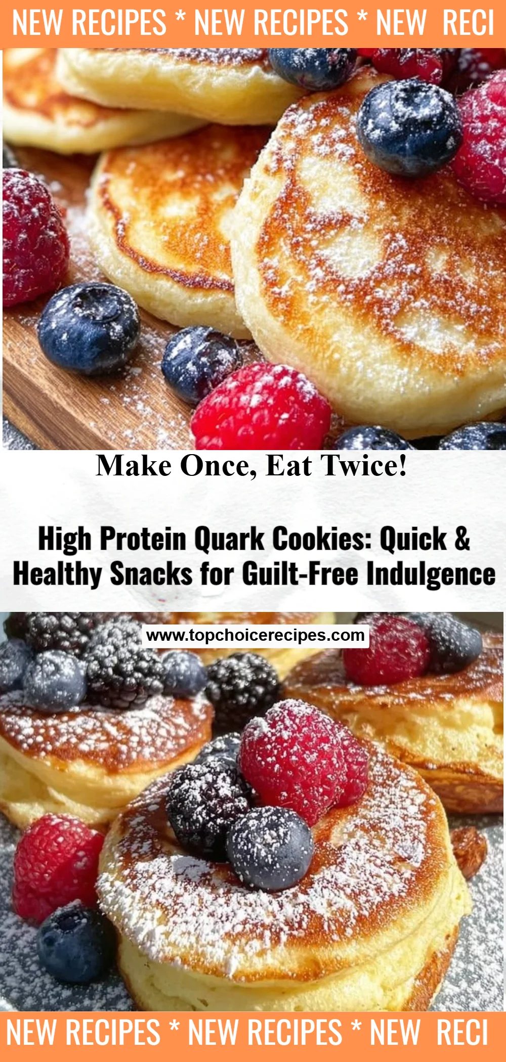 High Protein Quark Cookies