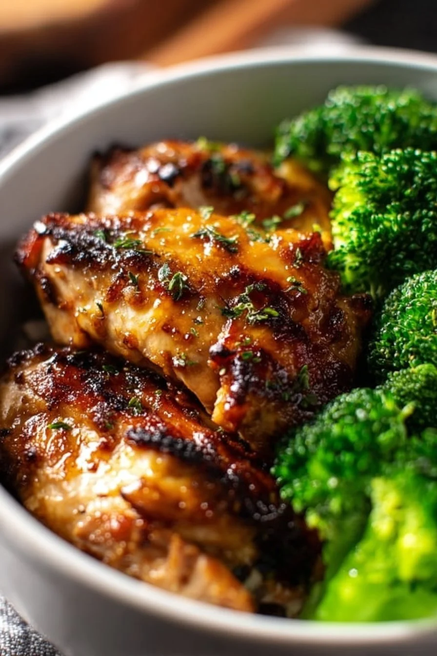 Honey Garlic Chicken Bowls 6 Honey Garlic Chicken Bowls