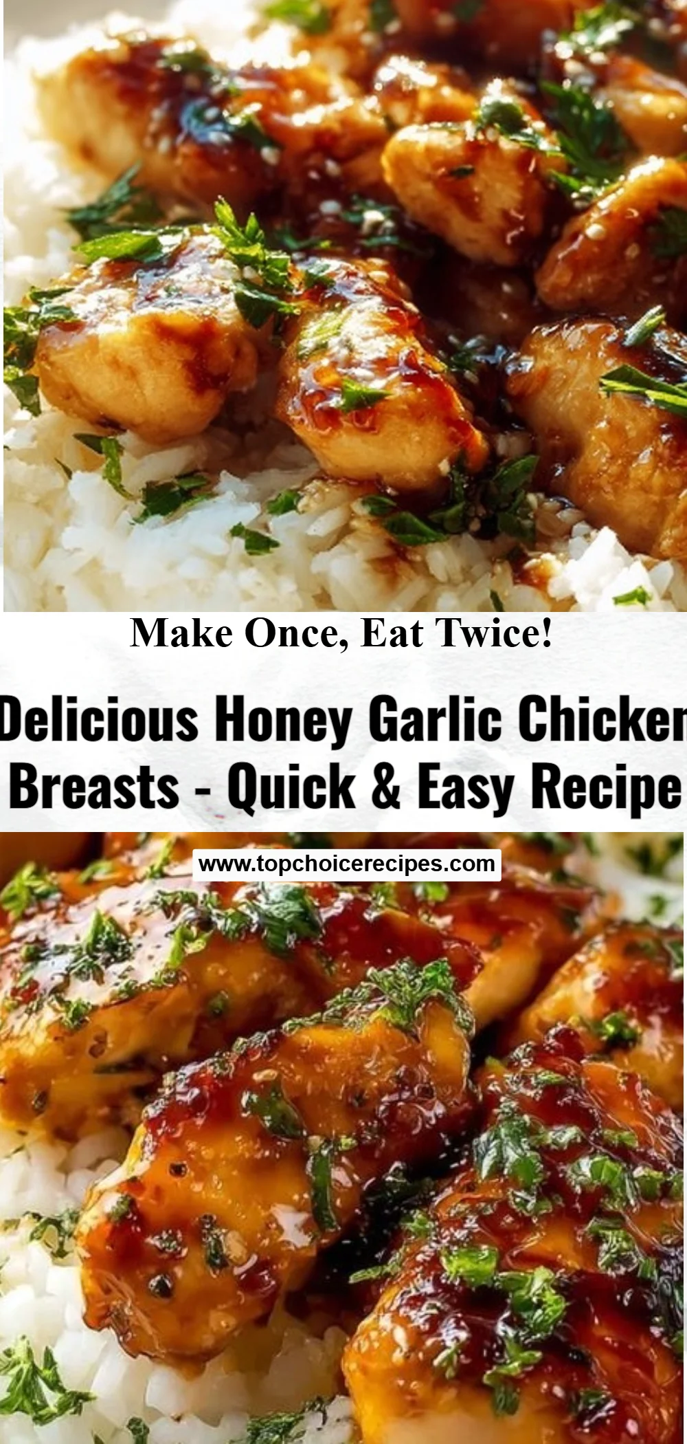 Honey Garlic Chicken Breasts 6 Honey Garlic Chicken Breasts