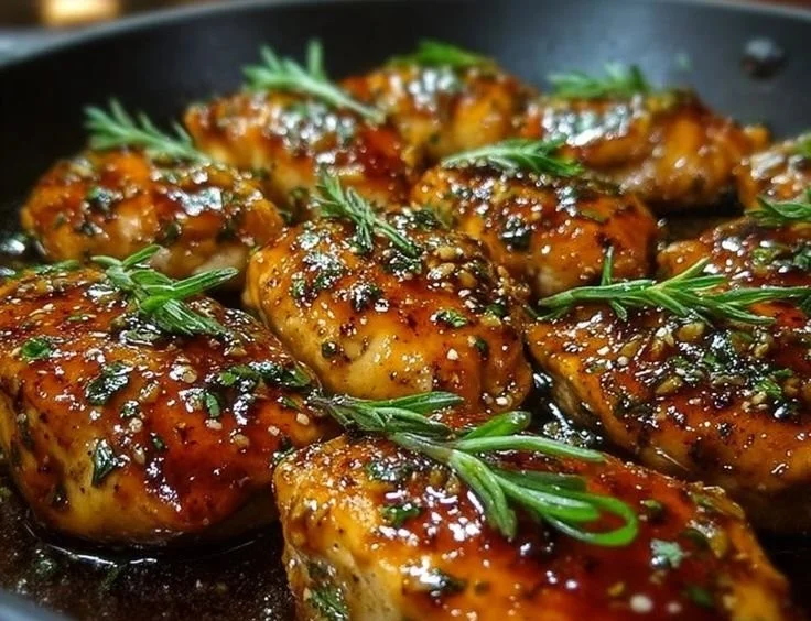Honey Garlic Chicken Breasts