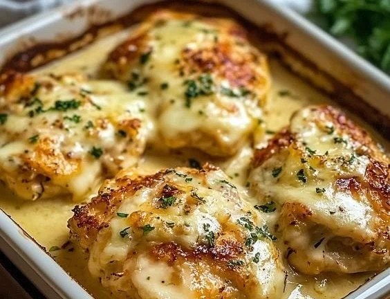 Keto Garlic Parmesan Chicken