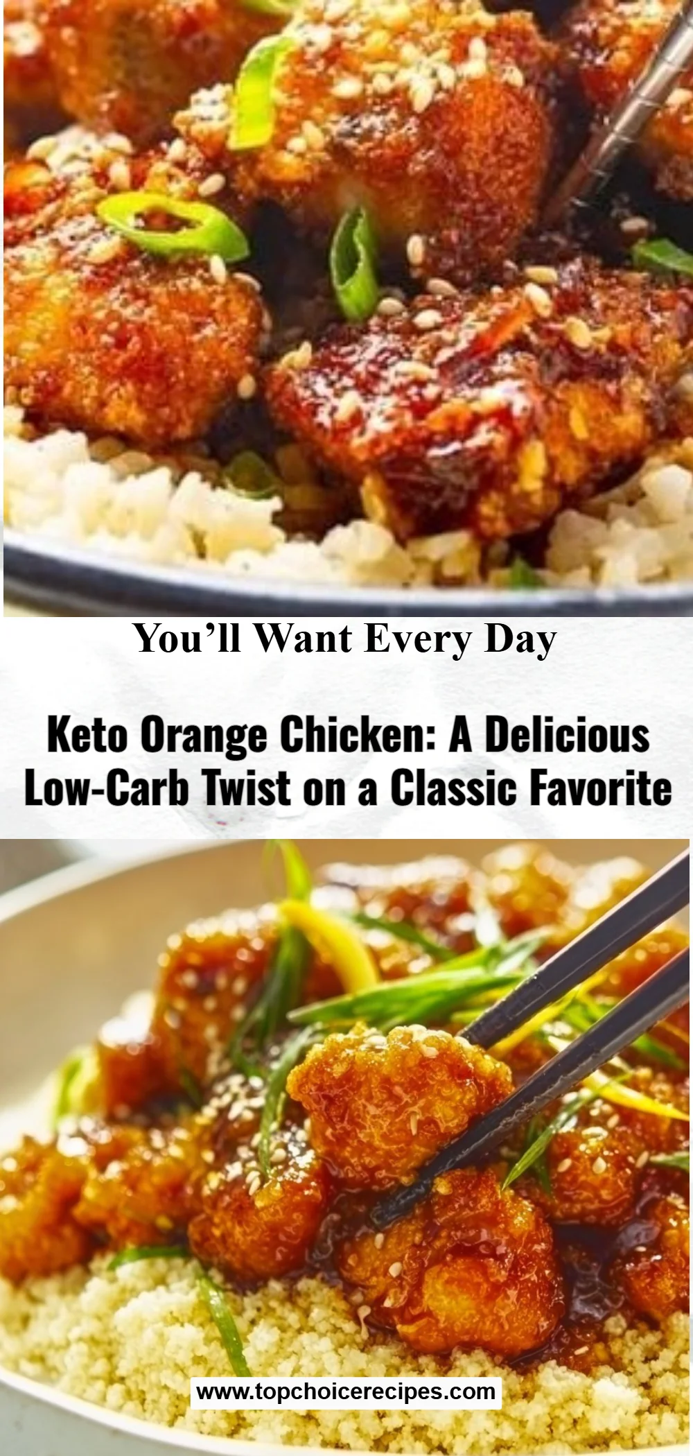 Keto Orange Chicken