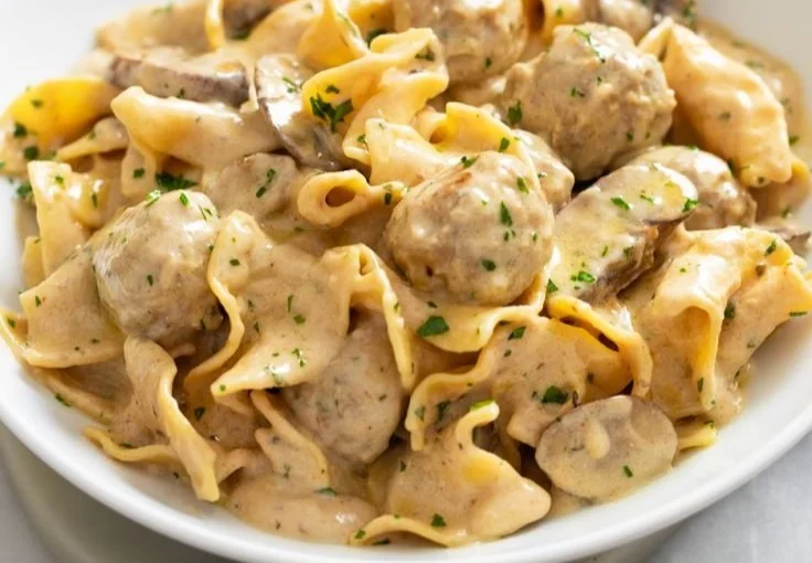Meatball Stroganoff