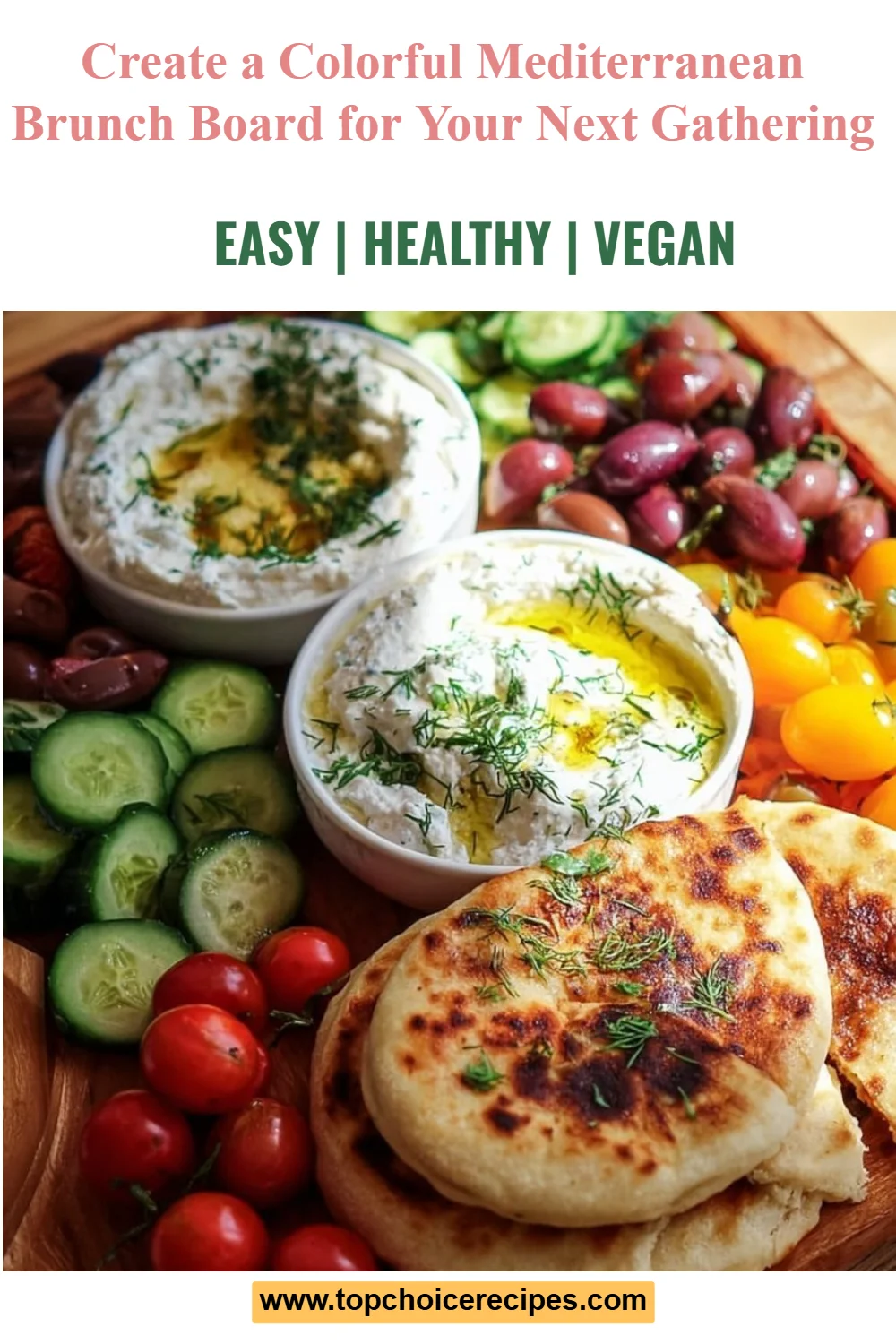 Mediterranean Brunch Board 5 Mediterranean Brunch Board