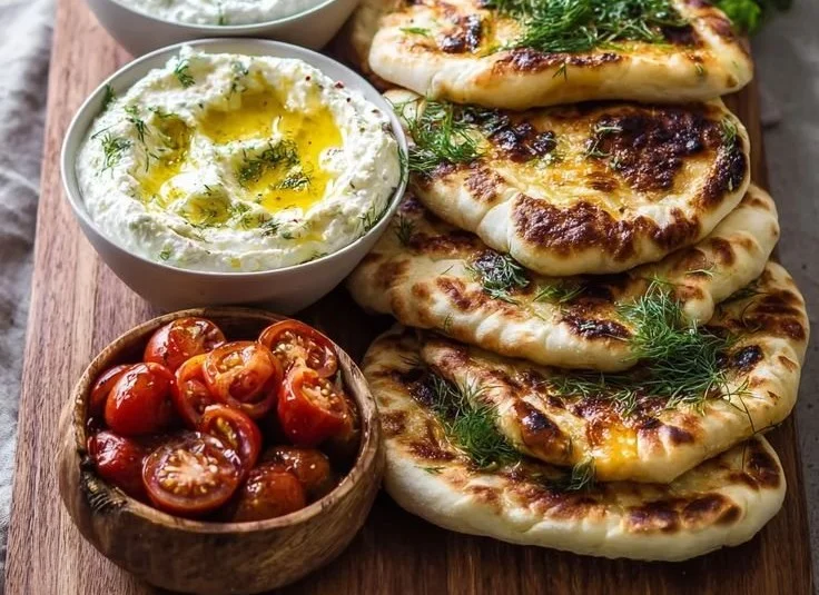 Mediterranean Brunch Boards: Irresistible Dips & Flatbreads