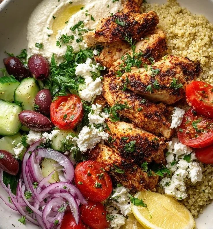 Mediterranean Chicken Bowl