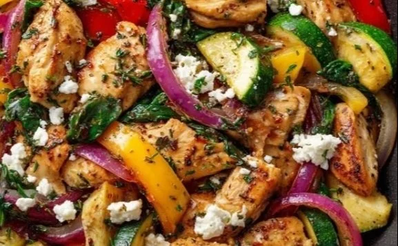 Mediterranean Chicken Stir Fry 5 Mediterranean Chicken Stir Fry