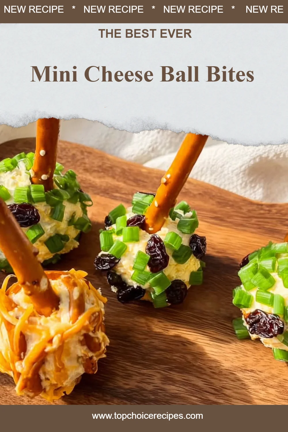 Mini Cheese Ball Bites