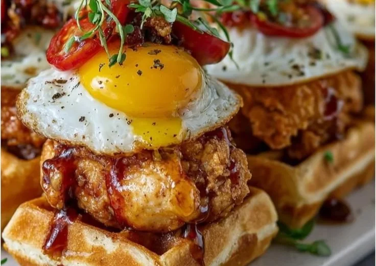 Mini Chicken and Waffle Sliders – The Brunch Upgrade You Need