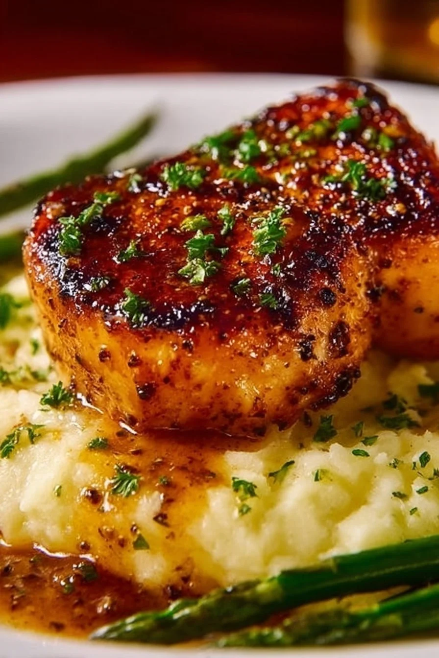 Morton's Chicken 4 Delicious Morton's chicken dish garnished and ready to serve