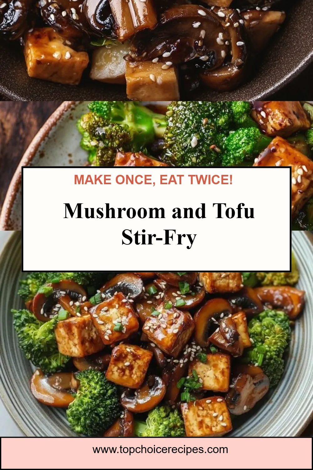 Mushroom and Tofu Stir-Fry