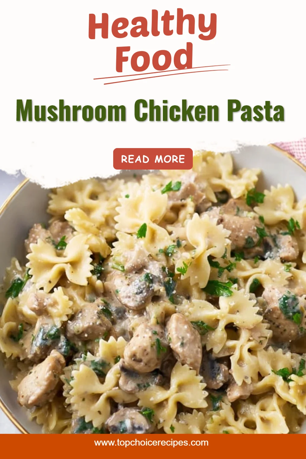 Mushroom Chicken Pasta 6 Mushroom Chicken Pasta