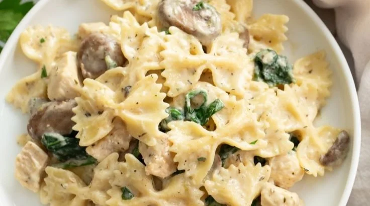 Mushroom Chicken Pasta 7 Mushroom Chicken Pasta