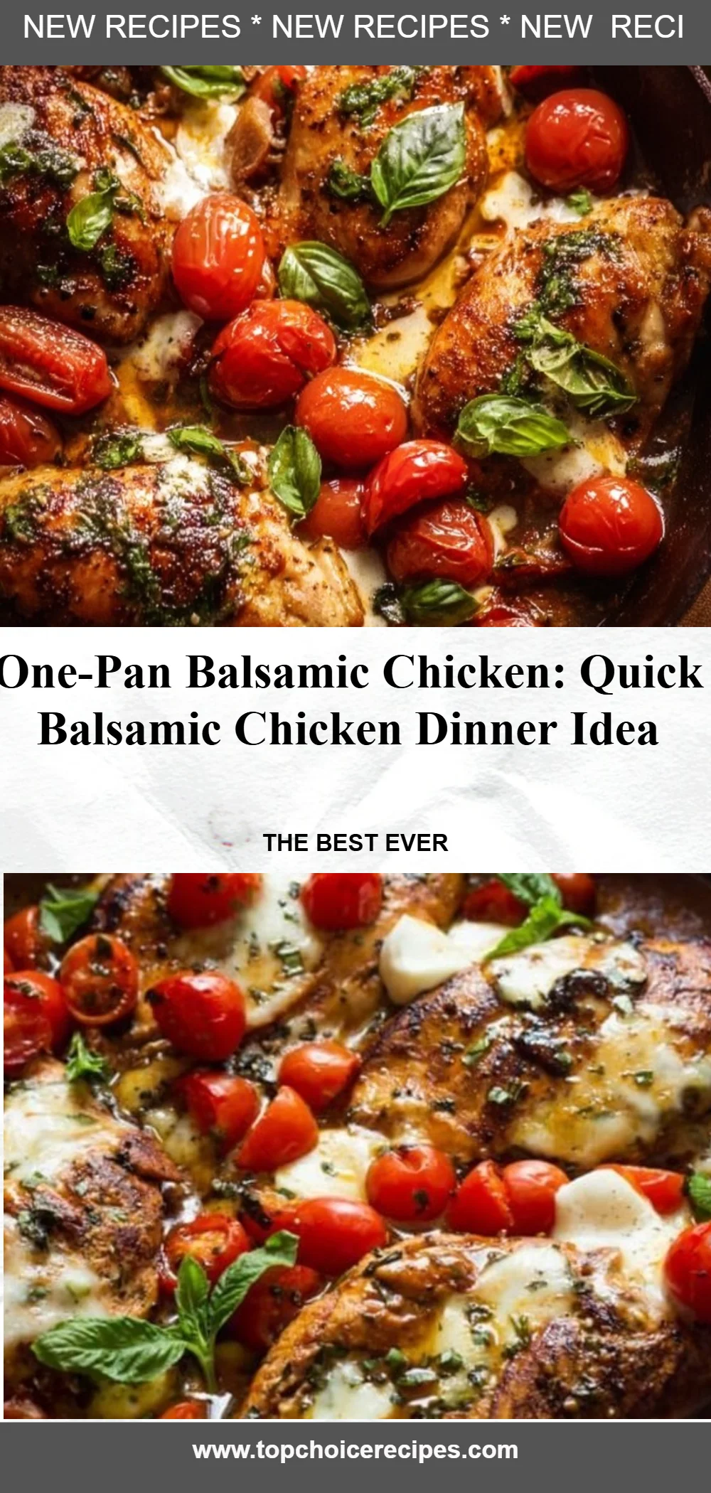 One-Pan Balsamic Chicken 5 One-Pan Balsamic Chicken