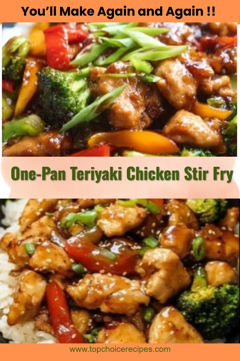 One-Pan Teriyaki Chicken Stir Fry