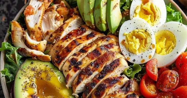 Paleo Grilled Chicken Cobb Salad 5 Paleo Grilled Chicken Cobb Salad