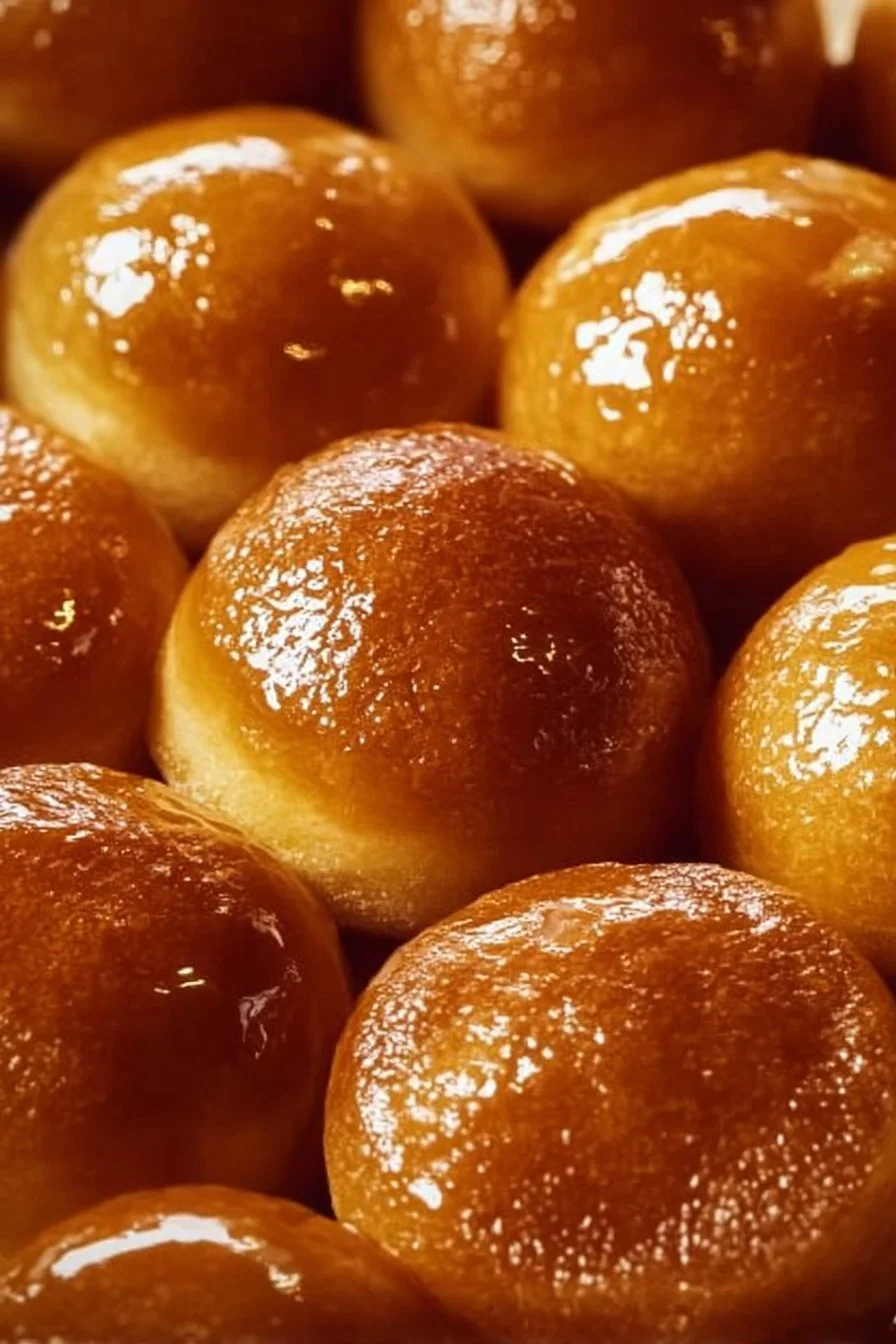 Pancake Poppers 4 Delicious pancake poppers served on a plate, perfect for breakfast or snacks.