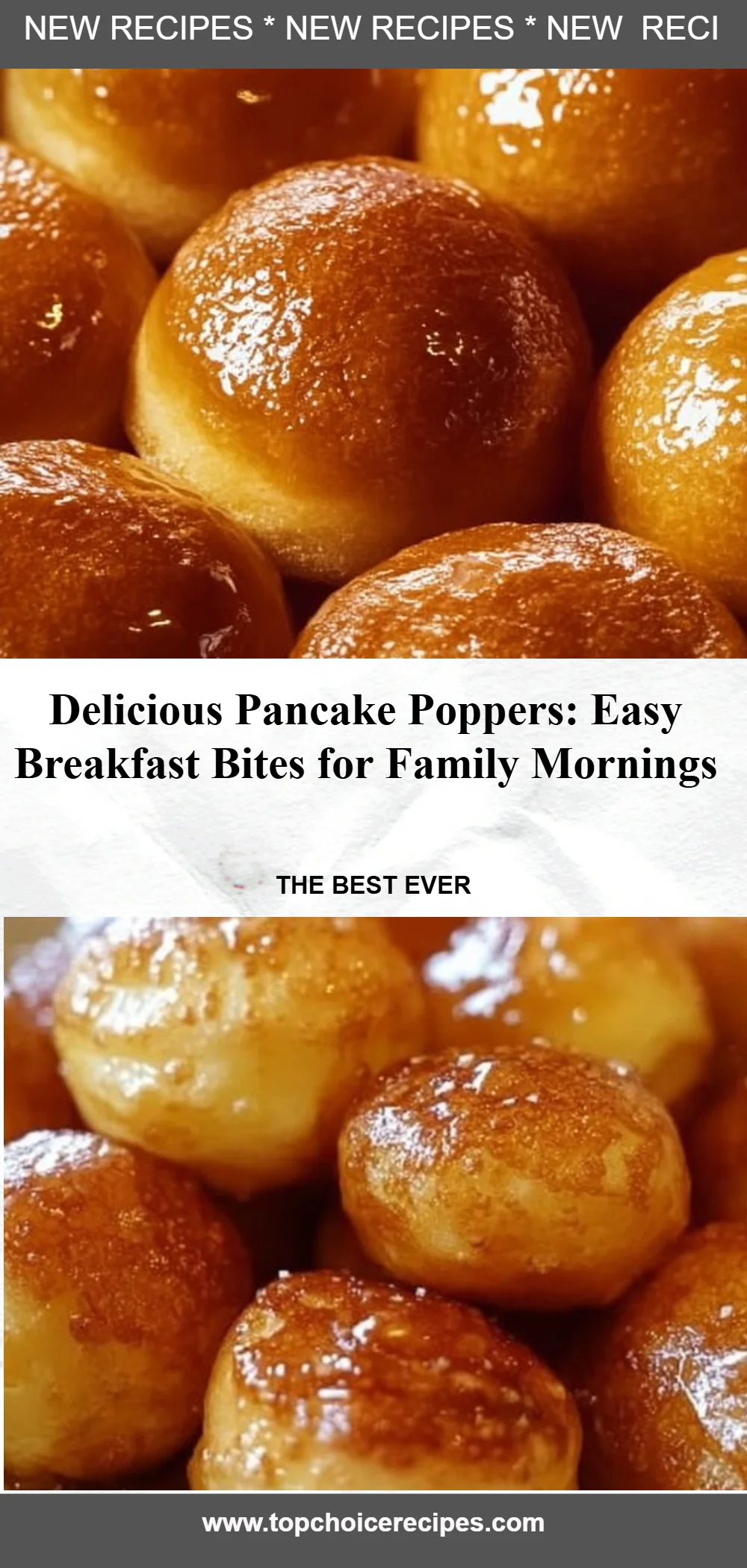 Pancake Poppers 6 Pancake Poppers