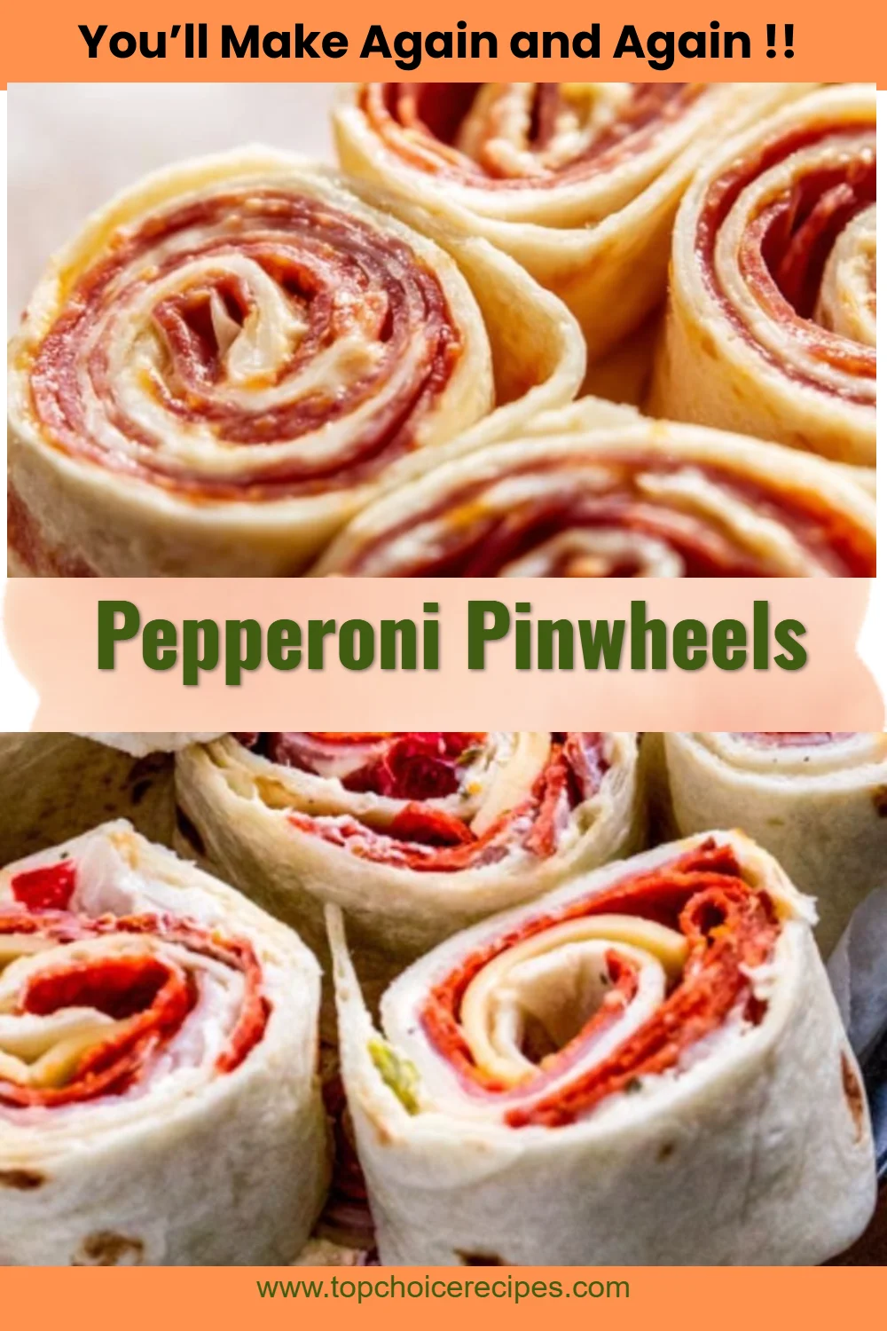 Pepperoni Pinwheels
