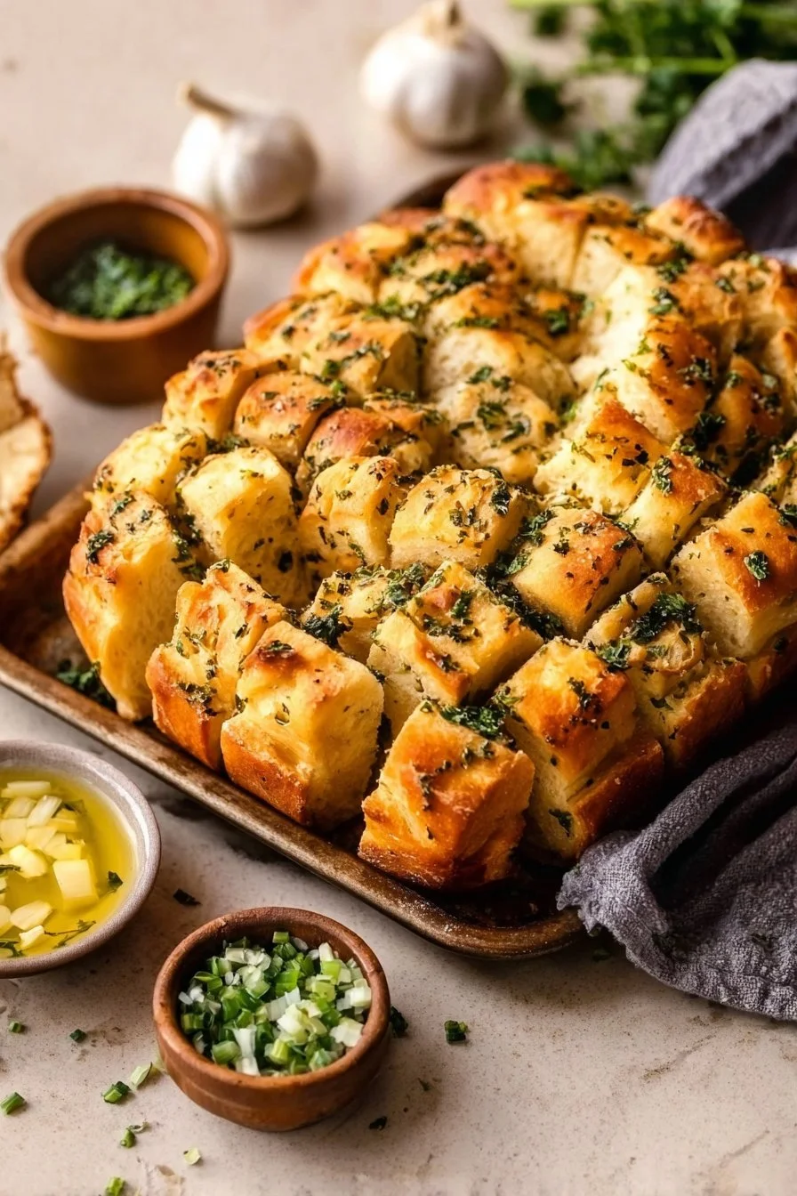 Pull Apart Garlic Bread 8 Pull Apart Garlic Bread
